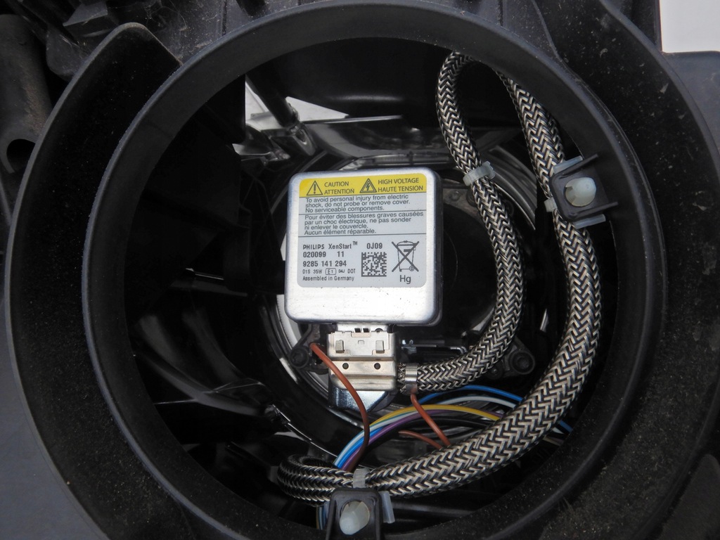 фото №15, Bmw x5 e70 lci lift лампа лівий перед ксенон 7221891 комплектна europa