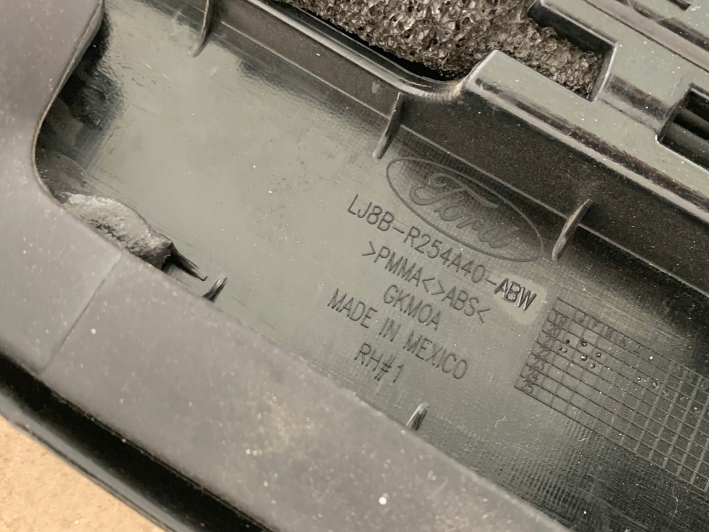 фото №14, Ford mustang mach-e 2021r молдинг рамка захист ручка двері правий задня задня