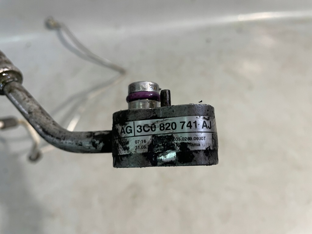 фото №6, Шланг трубка wąż кондиціонера vw passat b7 3c0820741aj