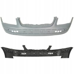 фото №1, Vw caddy 2004-2010 бампер передній верхній