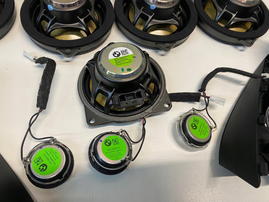 фото №11, Динаміки bowers wilkins набір аудіо set bmw x6 x6m g06 f96 комплект