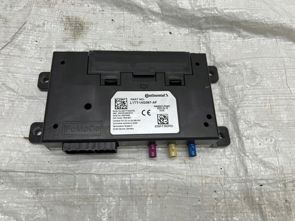 фото №1, Модуль bluetooth l1tt-14g087-af ford puma mk2 2019-