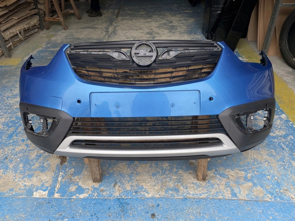 фото №1, Opel crossland x 17- решітка радіатора решітка радіатора решітка бампера перед хром 39097382