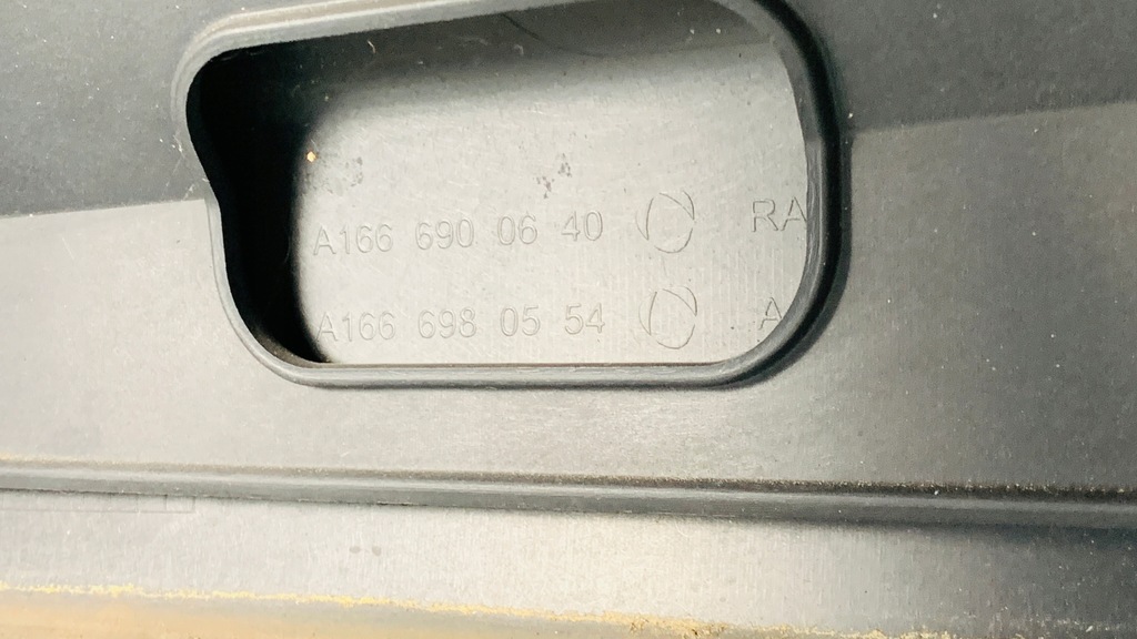 фото №13, Mercedes x166 gl молдинг порог правая a1666900640