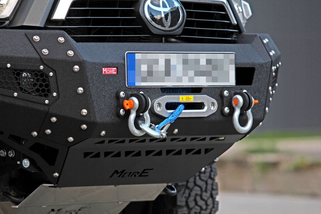 фото №12, Бампер передній сталевий toyota hilux revo more 4x4