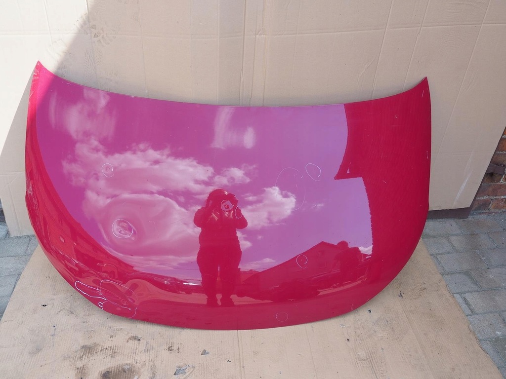 фото №1, Hyundai tucson ii - капот перед czerwona