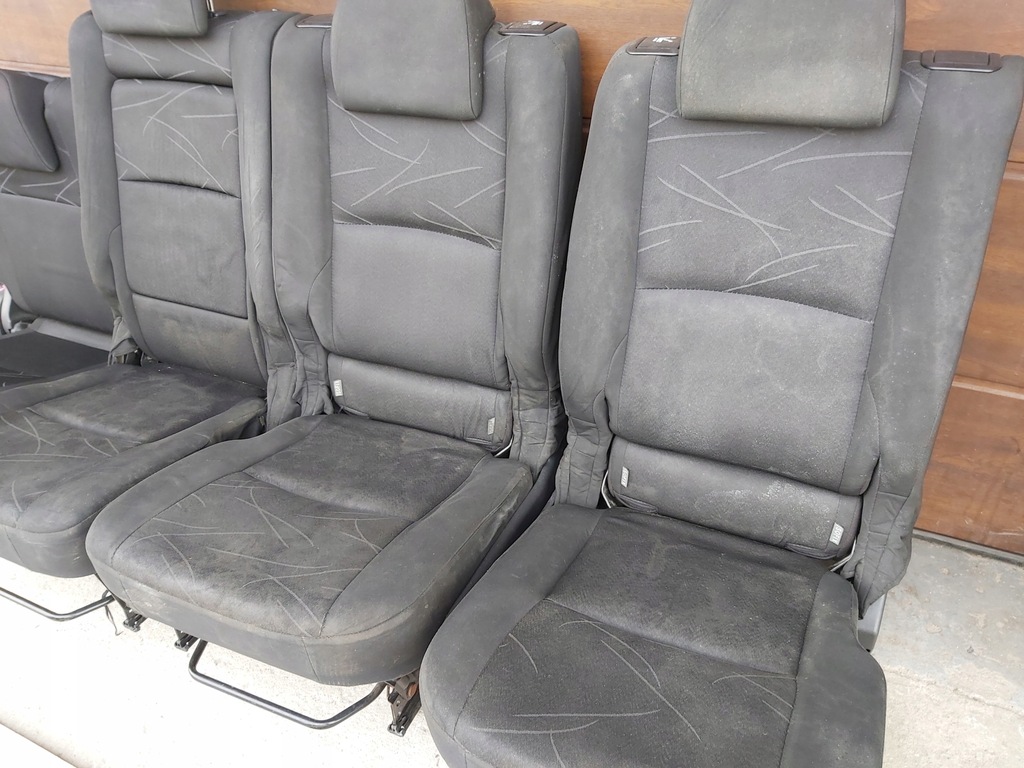 фото №6, Toyota verso 09 сидіння заднє сидіння задня van ремені