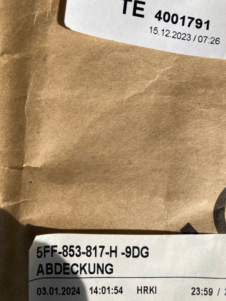 фото №10, Cupra formentor молдинг подкрылок левая задняя 5ff853817h