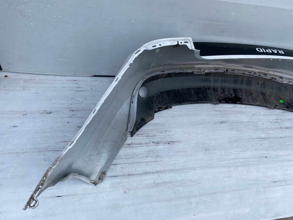 фото №5, Skoda rapid бампер обшивка задняя задний 2012-2019