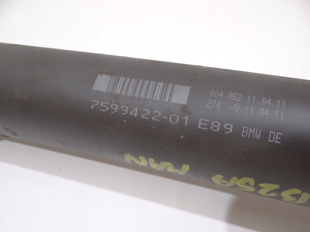 фото №6, Wał привідний bmw z4 e89 n52b25a 7599422 механічна коробка передач