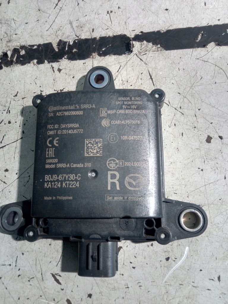 фото №1, Mazda 3 iv bp радар датчик мертвого pola b0j9-67y30-c
