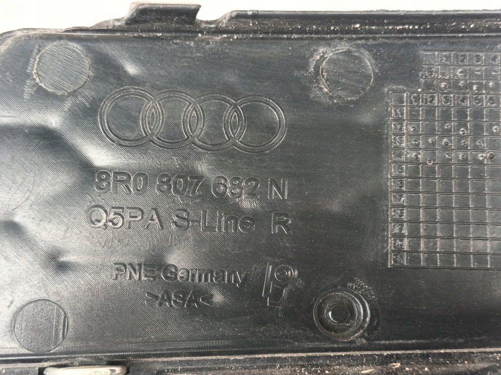 фото №6, Решётка правая передняя audi q5 s-line sq5 8r0 lift перед правый