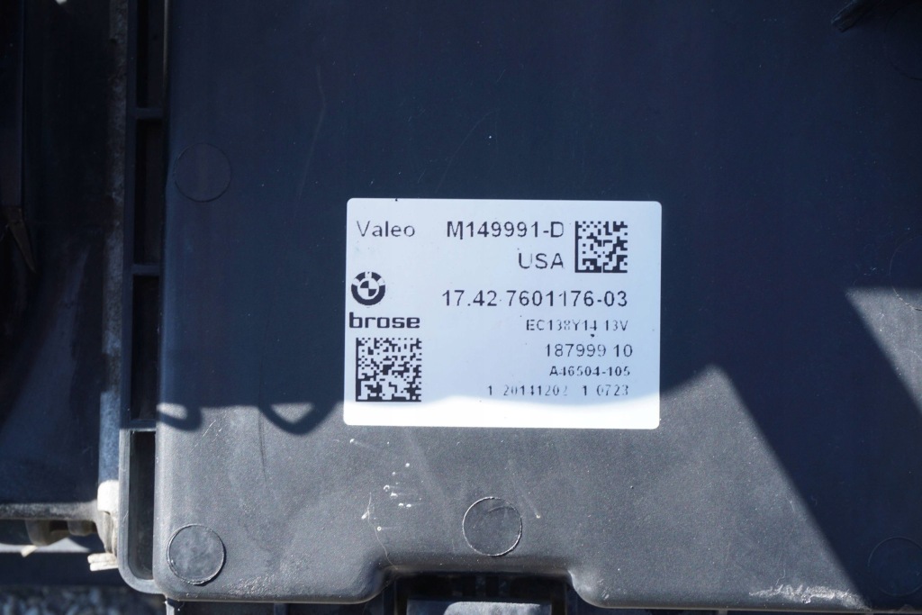 Купить Вентилятор радиатор комплект bmw x3 f25 7601176 9216143