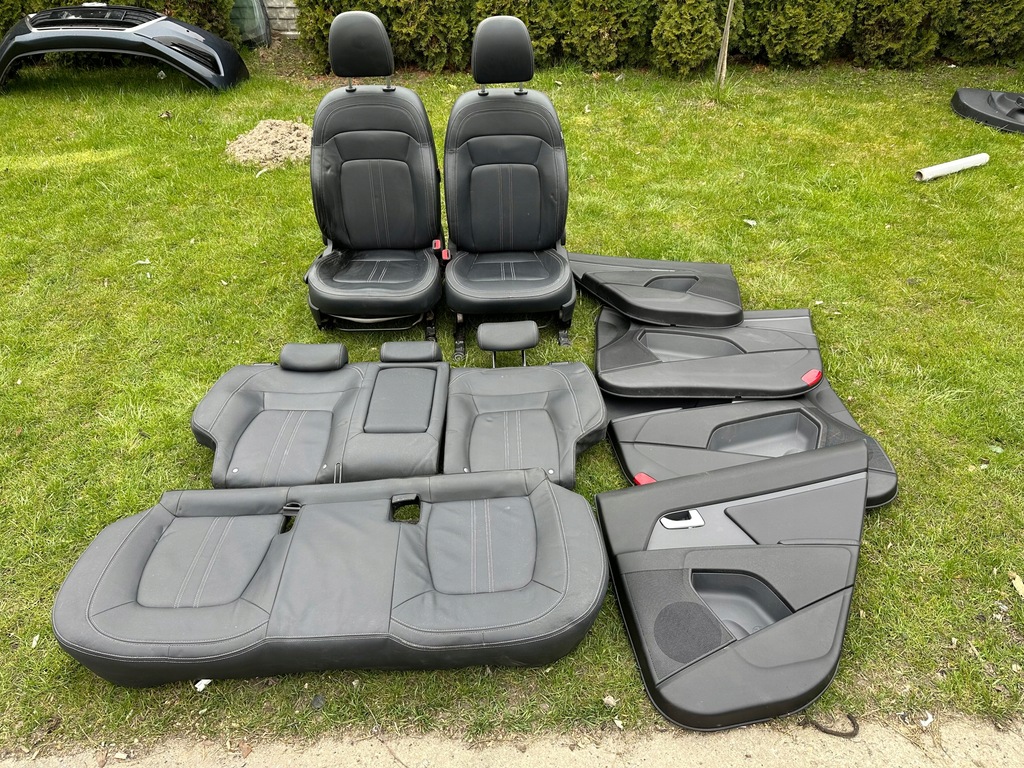 фото №1, Kia sportage iii сиденья заднее сиденье обшивки подогрев