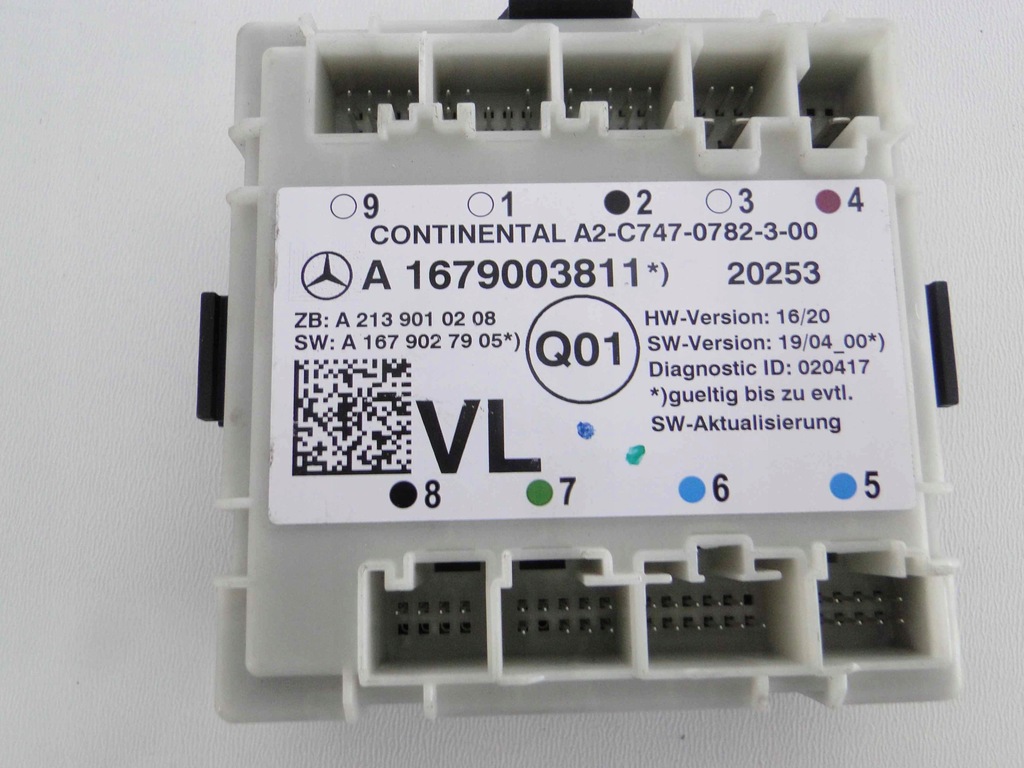 фото №5, Mercedes sprinter w907 907 модуль дверь левая перед