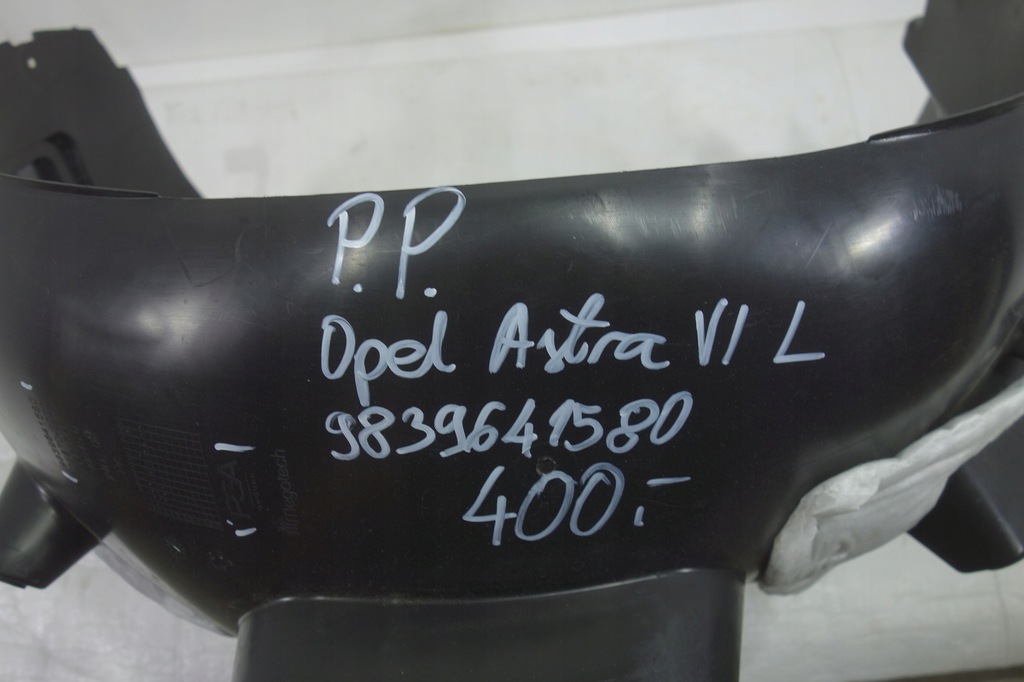 фото №9, Подкрылок перед правое opel astra l vi 9836941580