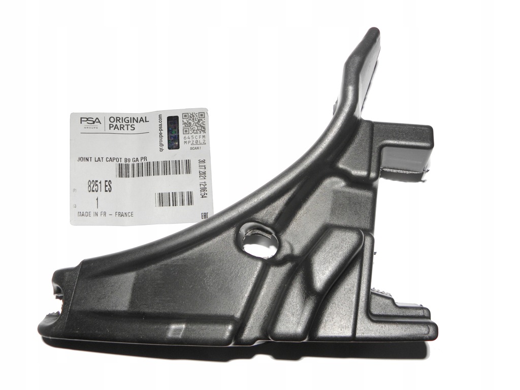 фото №9, Ліва губка шумоізоляція жабо berlingo partner 8251es psa оригінал оригінальний номер