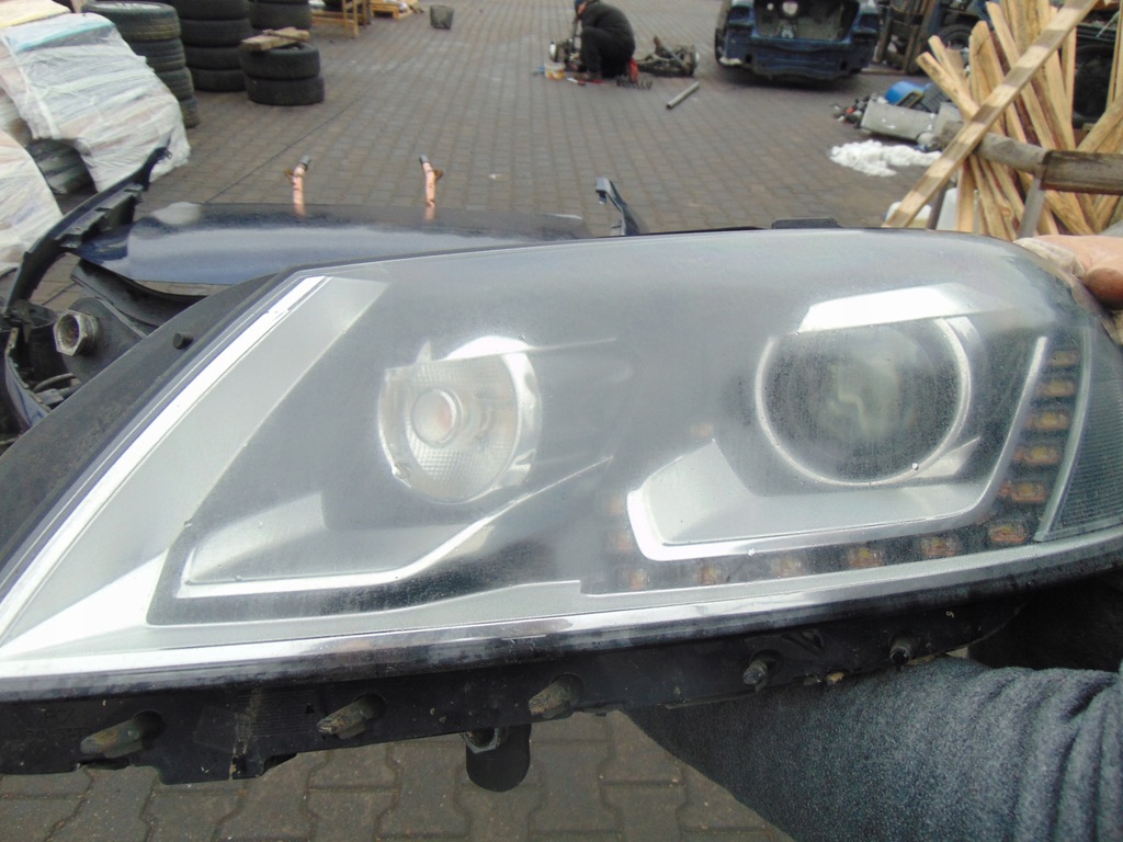фото №6, Kompletny перед ксенон радар passat b7 2.0tdi lh5x