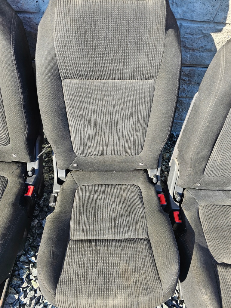 фото №9, Комплект сидений ii ряд сиденье задняя peugeot 5008 i #1835