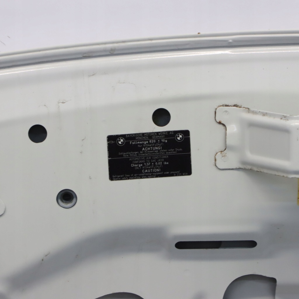 Bmw x1 e84 капот крышка двигателя alpinweiss 3 белый - 300 в Украине