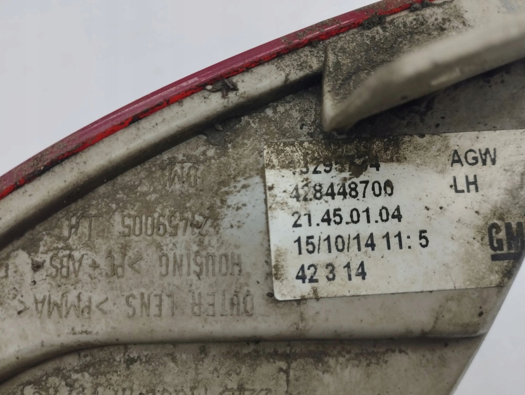 фото №9, Opel zafira c 2014 лампа бампера заднього 428448700