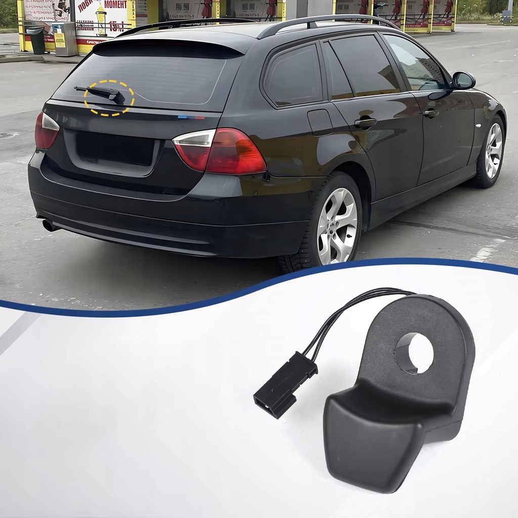 фото №8, Кнопка кронштейн відкривання мікровимикач задній скло do bmw e46 e61 e91