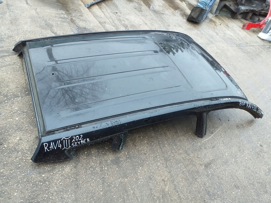 фото №2, Toyota rav4 iii крыша блок двигателя люк