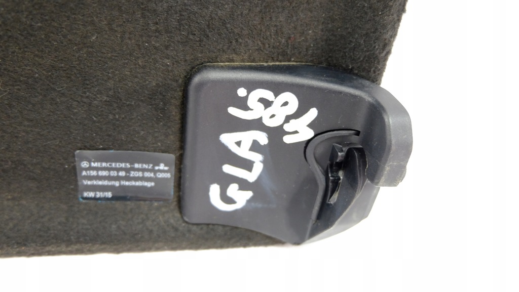 фото №4, Mercedes gla 156 полиця багажника