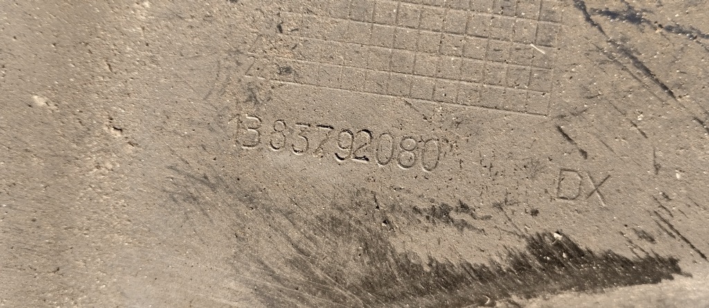 Подкрылок правое правый перед + защита нижняя fiat ducato iii 16r 1383792080 Доставка