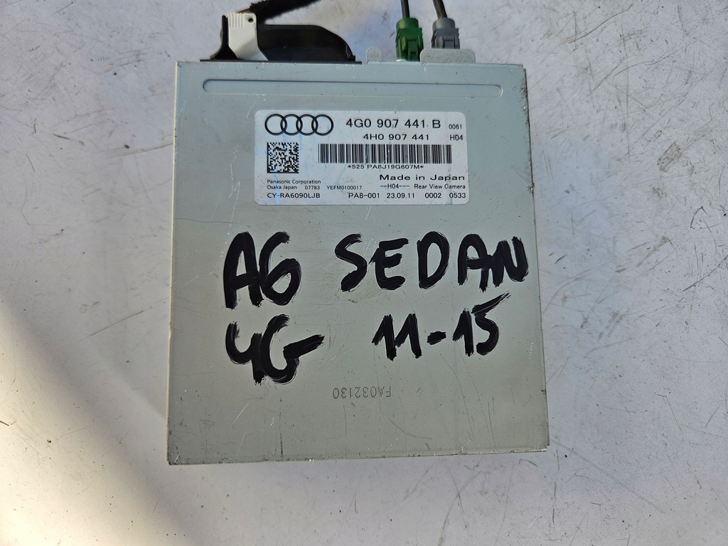 фото №7, Камера заднего вида набор блок управления жгут электропроводка audi a6 c7 4g sedan