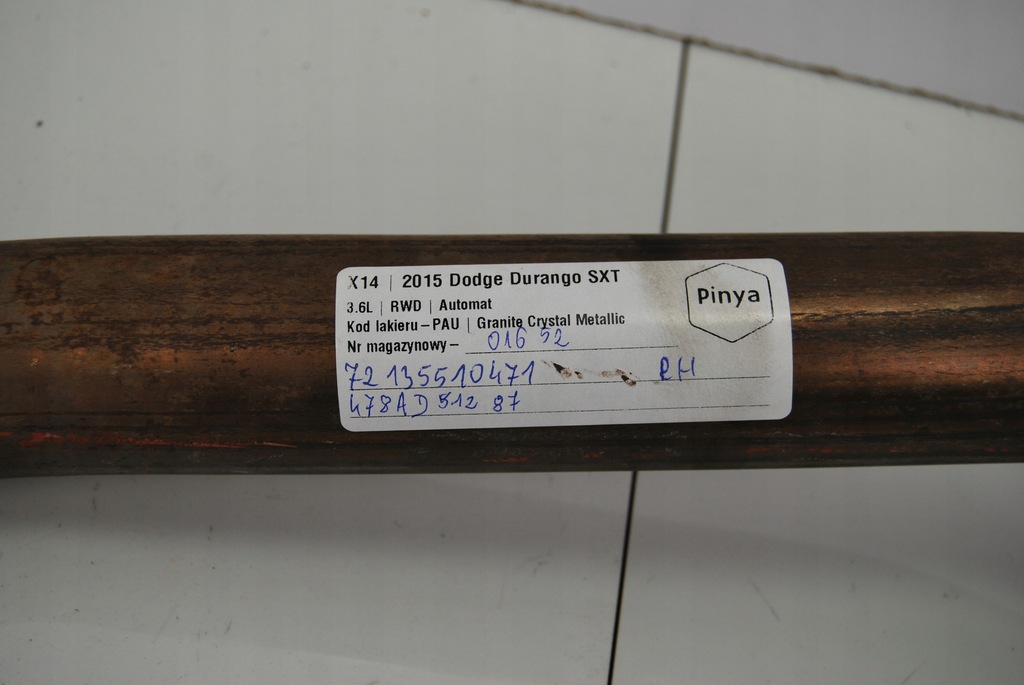 фото №6, Катализатор правый dodge durango 3.6l 2014+ usa