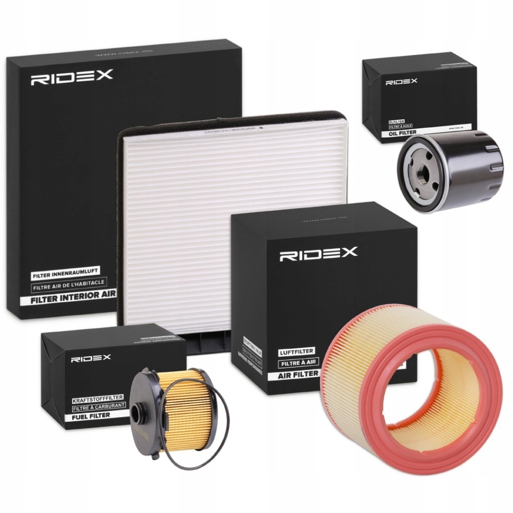 Купить Набор фильтров ridex 4055f25298 pasuje do peugeot partner combispace 5f