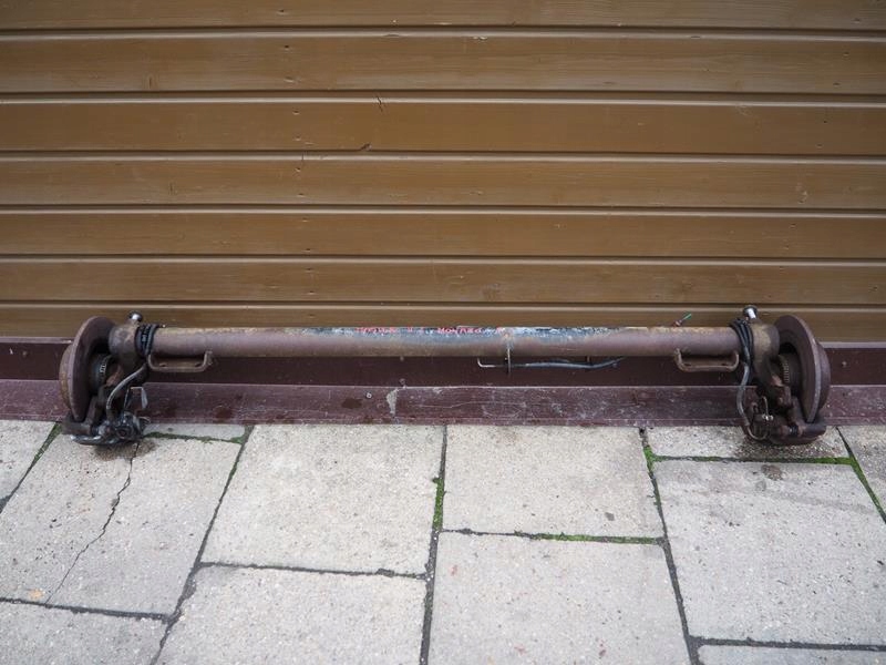 фото №1, Oś балка задня гальмівні диски renault master ii opel movano a