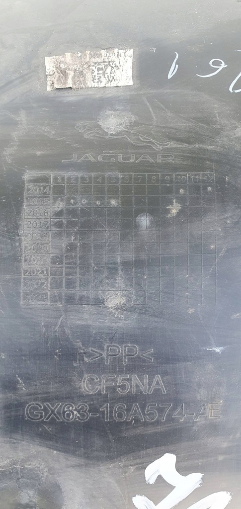 фото №6, Jaguar xe x760 gx63-16a574-ae подкрылок левый левая перед передние