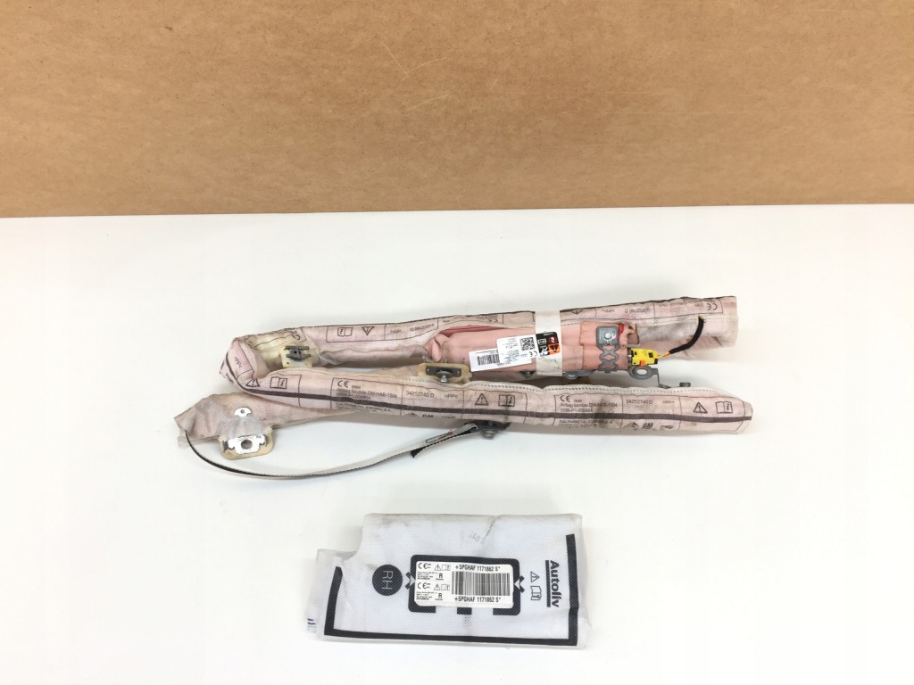 фото №1, C3 aircross подушка сиденье + шторка безопасности правая