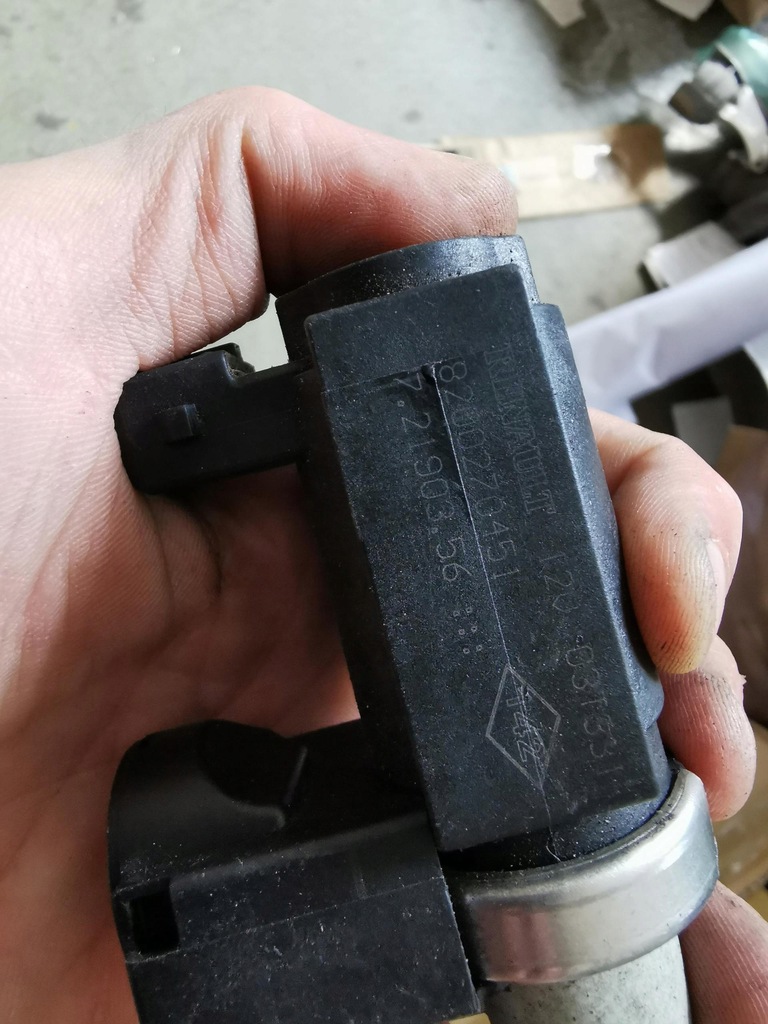 фото №4, Клапан вакууму renault megane ii 1.9 dci 02-08