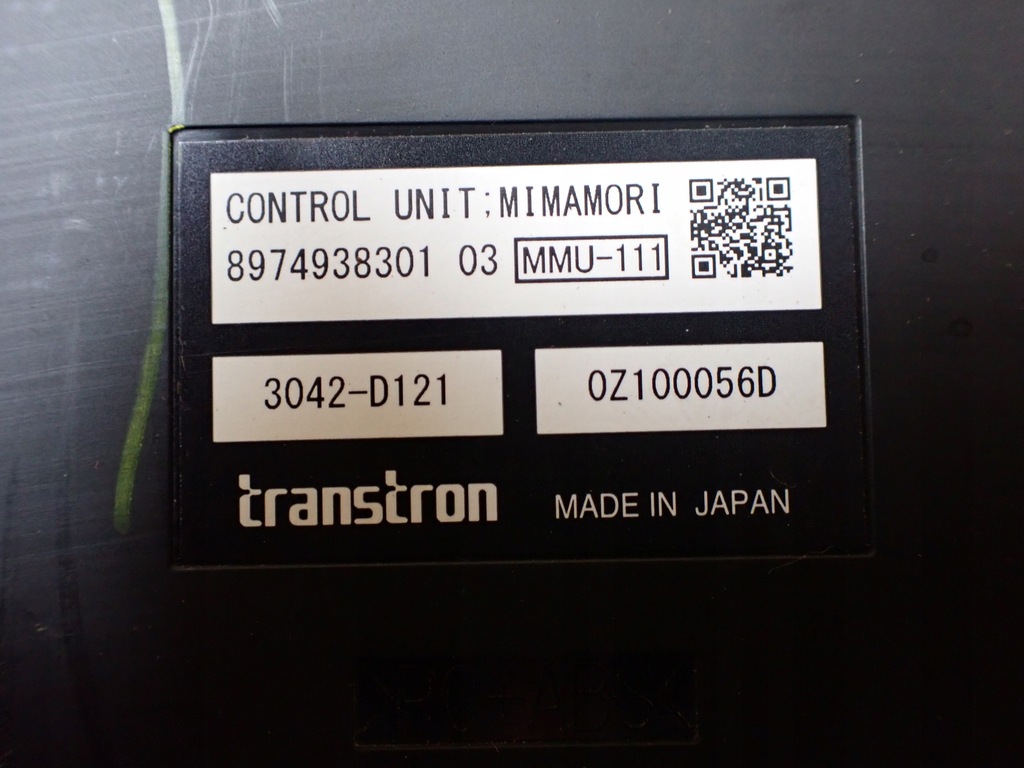 фото №6, Модуль блок керування isuzu d-max iii 2021 8974938301 6181