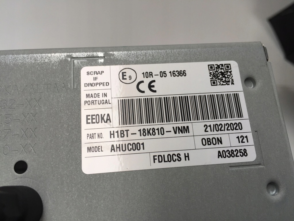 фото №4, Ford puma ii mk2 навігація радіо h1bt-18k810-vnm