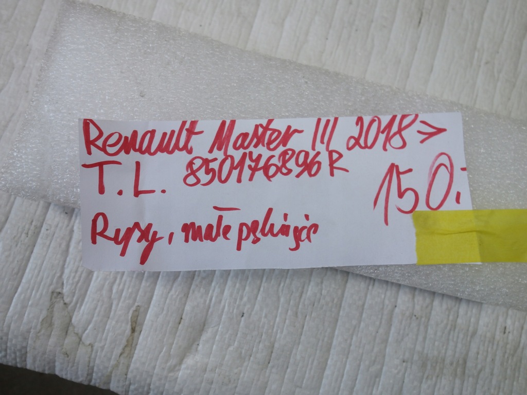 фото №11, Уголок бампера задняя левый renault master iii 2018- 850176896r