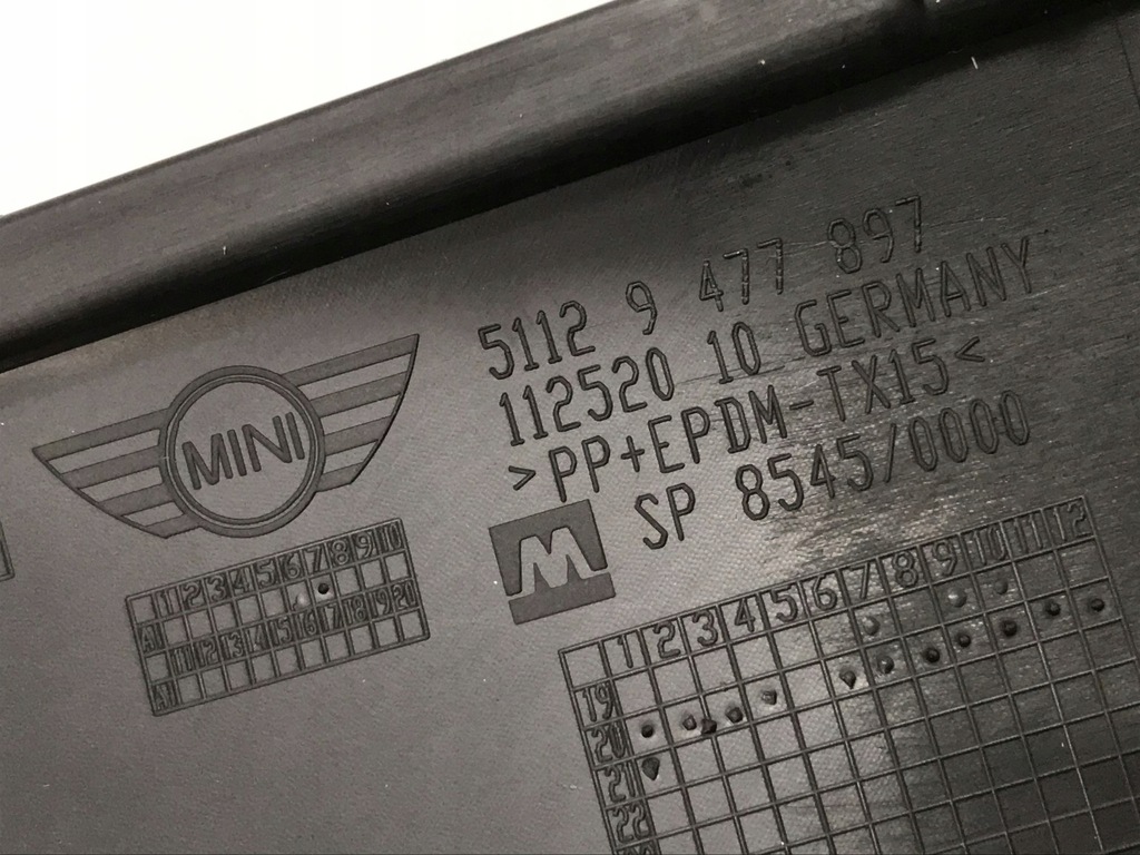 фото №10, Mini countryman f60 накладка дифузор задня