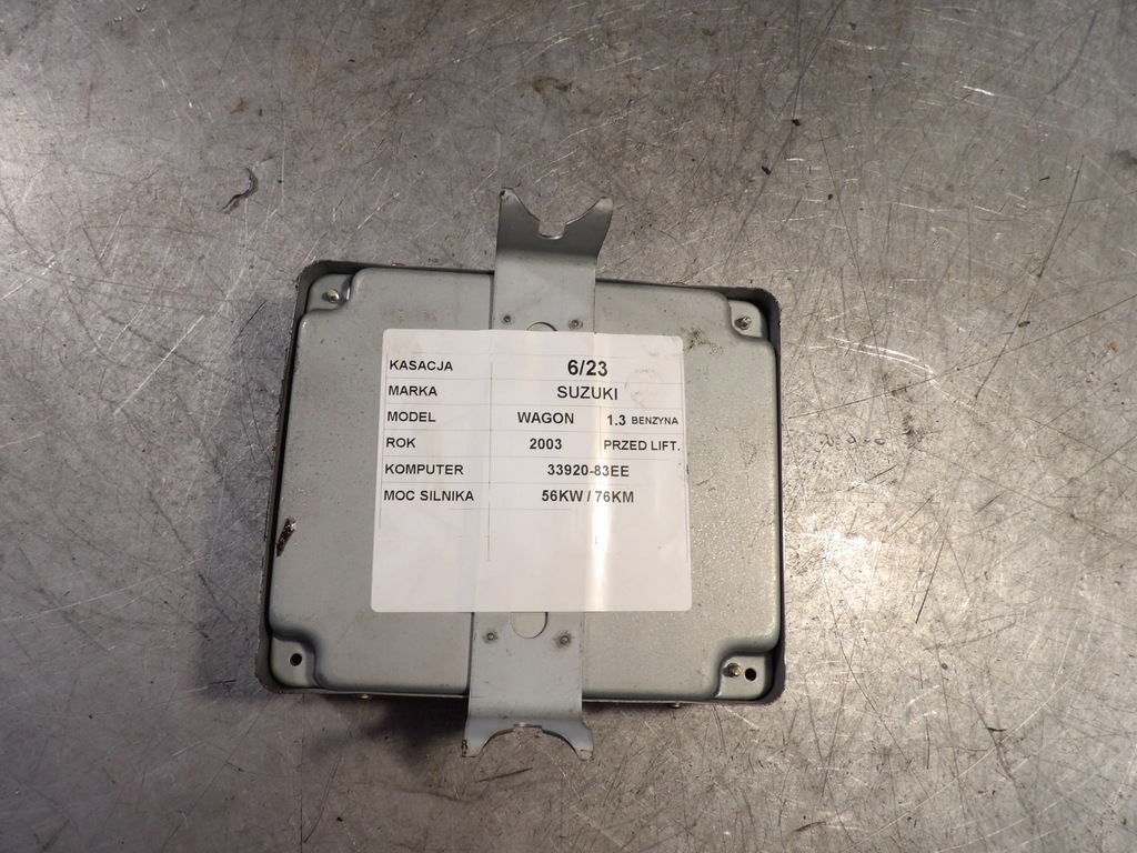 фото №1, Бортовой компьютер suzuki wagon r+ 33920-83ee, mb112200-6240