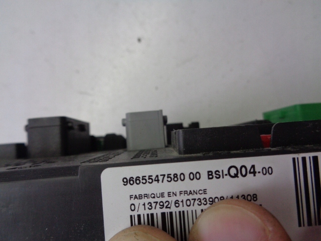 фото №4, Модуль коробка bsi peugeot 308 i 1.6 hdi