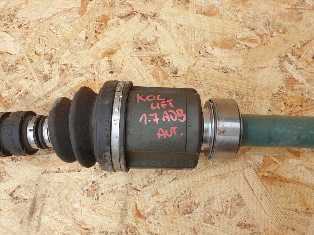 фото №4, Renault koleos ii приводной вал правая 1.7 adblue