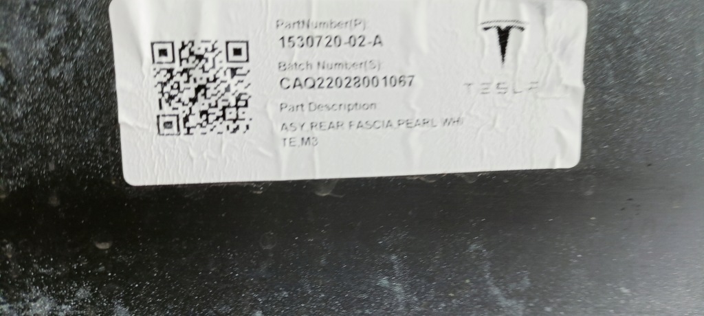 фото №7, Бампер задня задній tesla 3 17-21rok 1530720-02-a