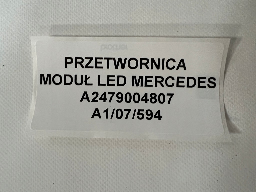 фото №4, Перетворювач модуль led mercedes a2479004807 nowa