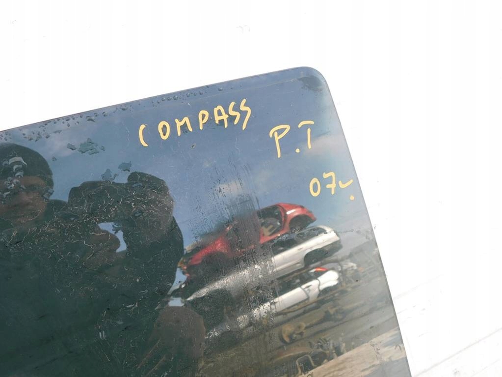 фото №3, Jeep compass i 2007r стекло дверь правый задняя