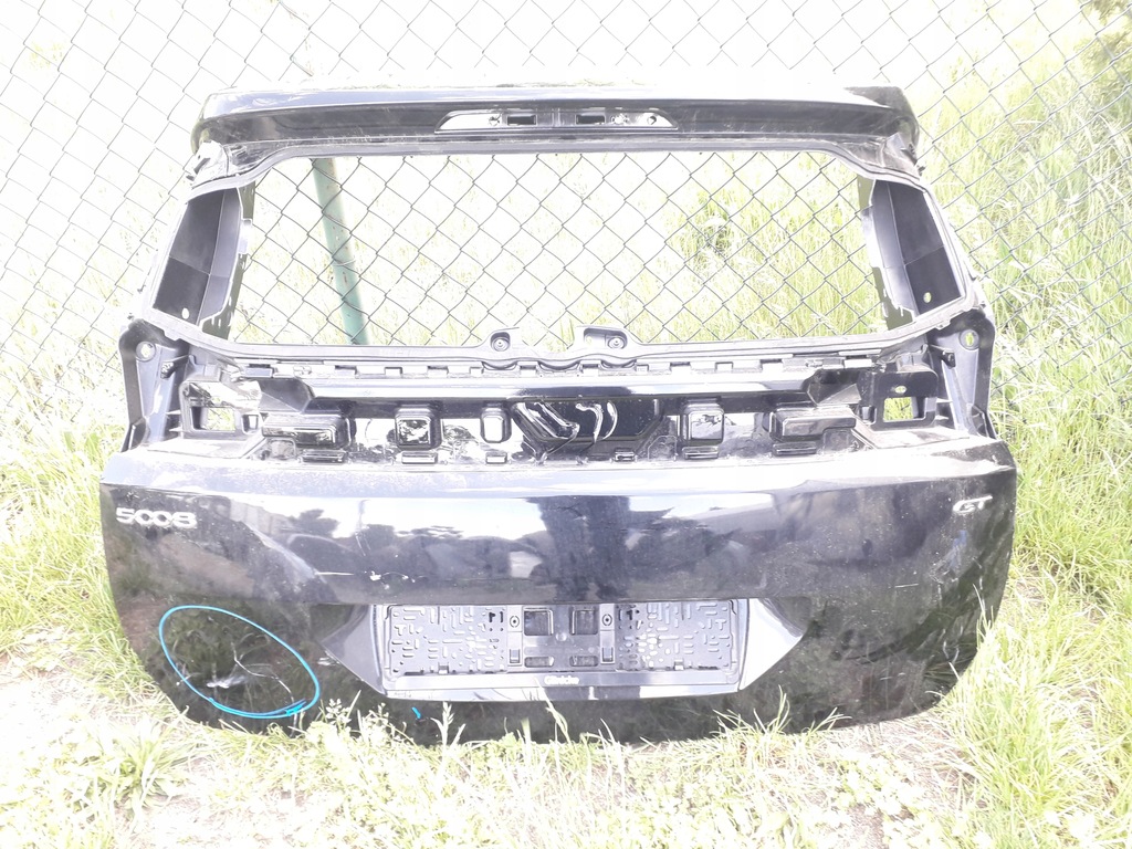 фото №1, Крышка багажника peugeot 5008 ii 18-