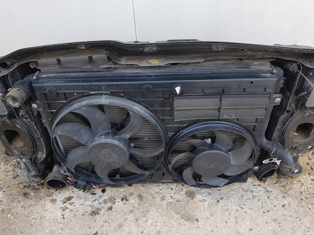 фото №5, Vw eos 06-10r 2.0 tfsi pas передний радиатор