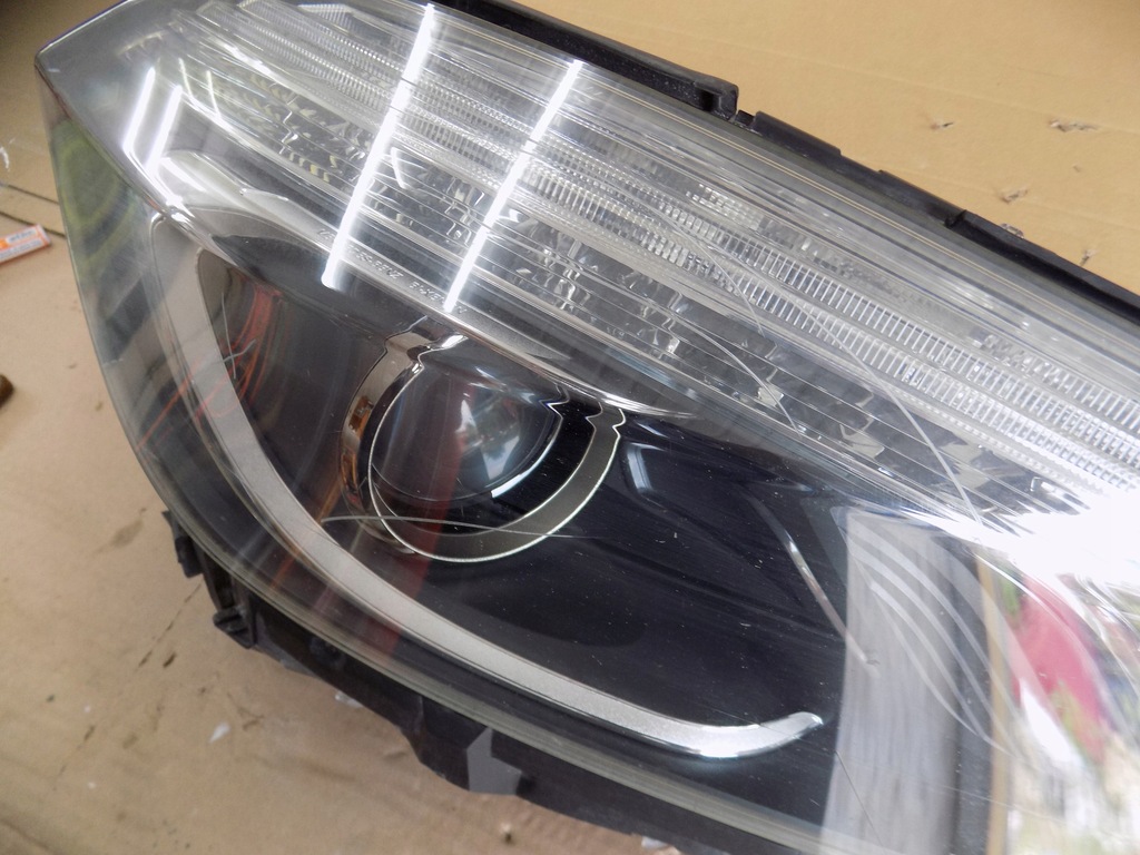 фото №13, Mercedes a klasa w176 176 лампа правая перед bi ксенон led a1768201261kz org.