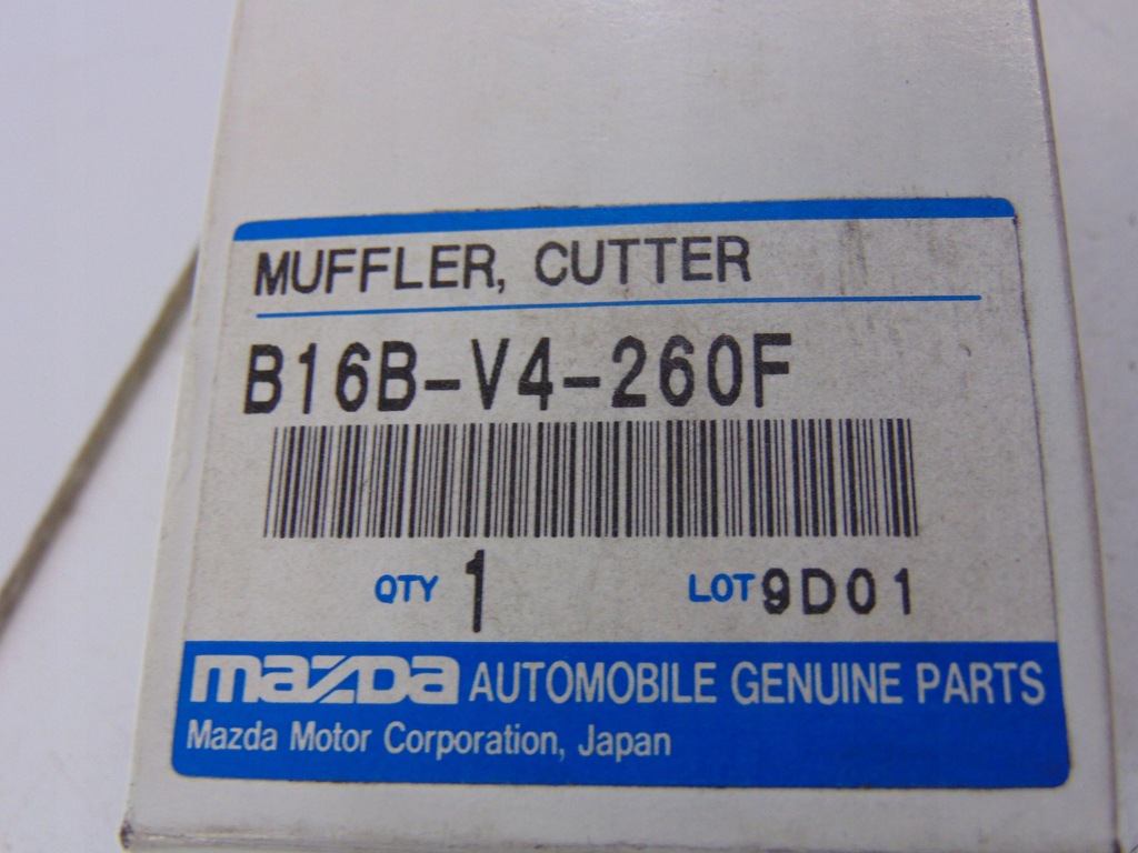 фото №8, Накладка наконечник вихлоп mazda b16bv4260f